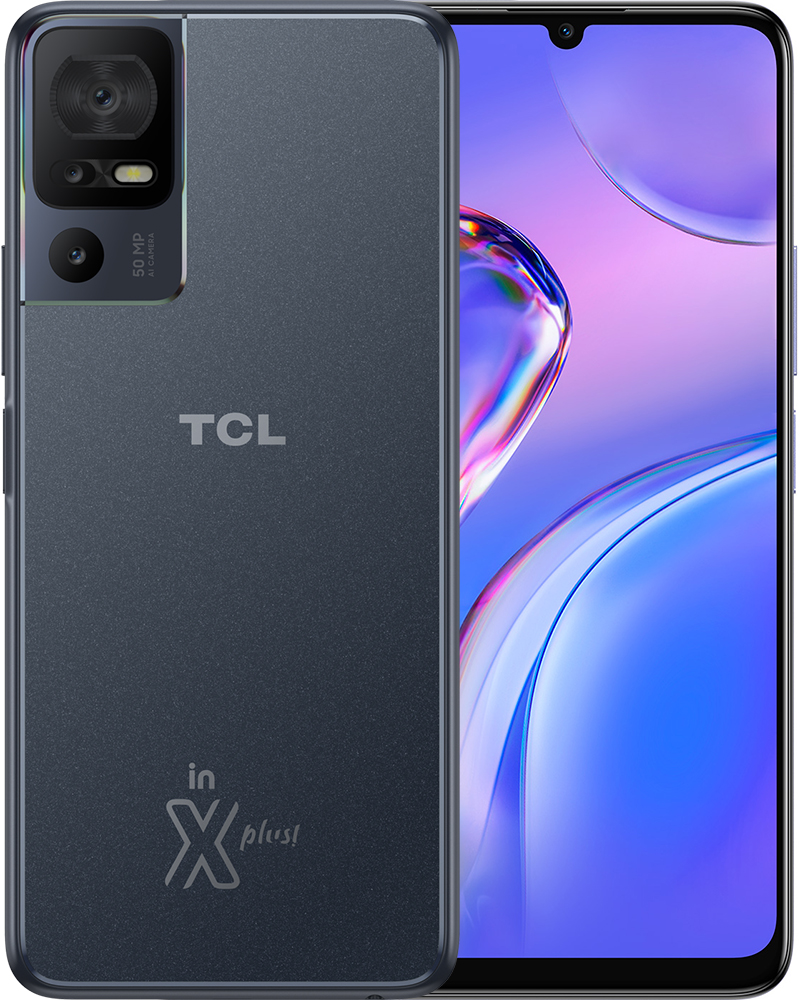 Smartphone TCL In X Plus 40SE T610K DS LTE 6.75" 6/256GB - Dark Gray